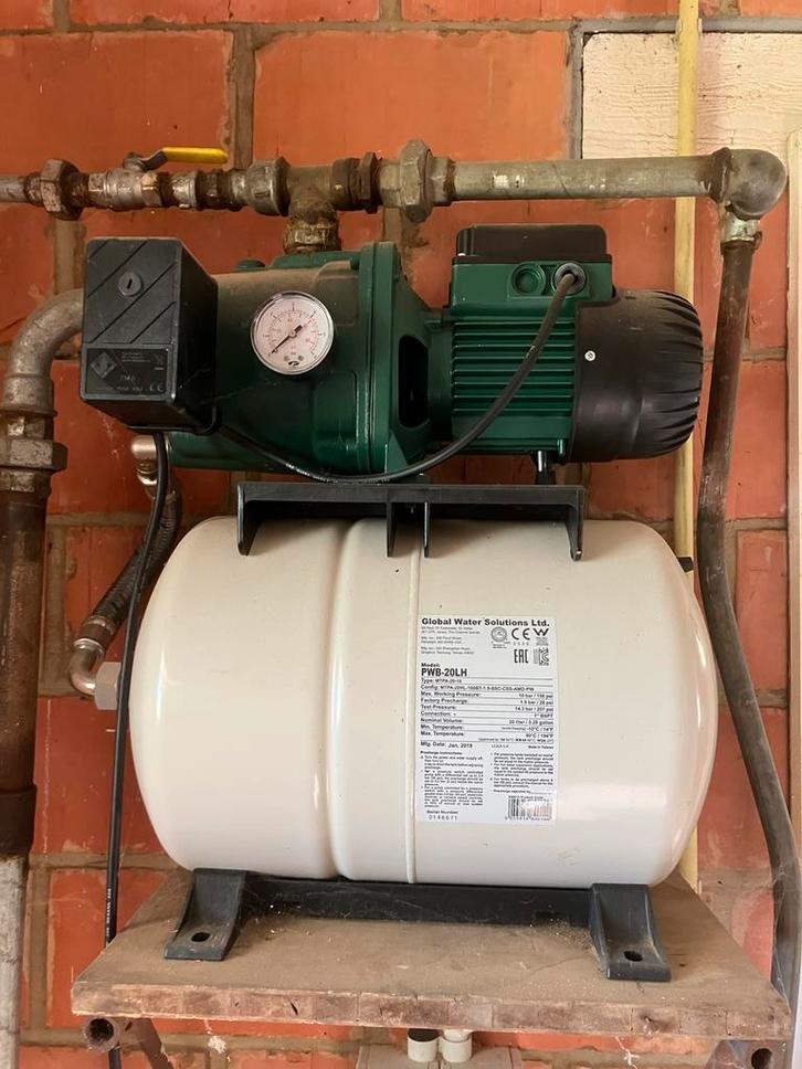 Regen/waterpomp, Tuin en Terras, Waterpompen, Gebruikt, Hydrofoorpomp, Ophalen