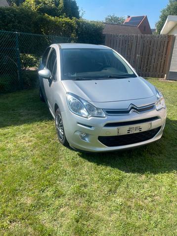 Citroën C3 Essence EURO 6B, Autos, Argent ou Gris, Achat, Boîte manuelle, Noir