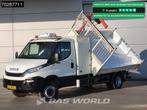 Iveco Daily 70C18 3.0L Driezijdige Kipper 500KG Kraan Kraanw, Auto's, Bestelwagens en Lichte vracht, Stof, Gebruikt, Euro 6, 4 cilinders