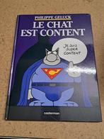 Le chat est content  geluck N10, Eén stripboek, Geluck, Ophalen of Verzenden, Zo goed als nieuw
