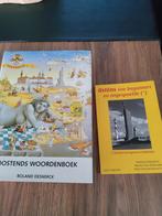 Gesigneerde Oostends Woordenboek en Ostens voe begunners ..., Boeken, Overige Boeken, Ophalen of Verzenden, Zo goed als nieuw