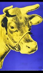 Andy Warholl - Yellow Cow - Grote Gelicentieerde Artprint., Enlèvement ou Envoi