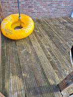 Balken + bankria, Tuin en Terras, Terrasdelen en Vlonders, Ophalen of Verzenden