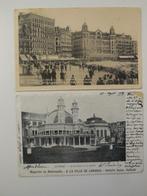 postkaart Oostende 2 stuks, Verzamelen, Verzenden, Voor 1920, Gelopen, West-Vlaanderen