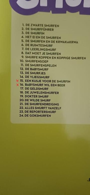 ik zoek drie strips van de smurfen, Enlèvement ou Envoi, Utilisé