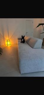 Lichtgrijze zetel 3,38m lang, Enlèvement, Comme neuf