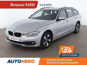 BMW 3 Serie 316 316d Advantage (bj 2019), Auto's, BMW, Lichtsensor, Achterwielaandrijving, 116 pk, Leder