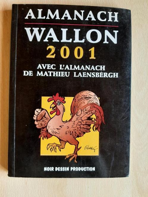 Almanach Wallon 2001, Livres, Livres Autre, Utilisé, Enlèvement ou Envoi