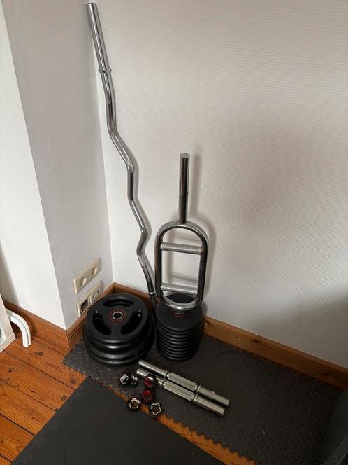 Krachtapparatuur: halters en halters | Domyos Decathlon, Sport en Fitness, Overige Sport en Fitness, Zo goed als nieuw, Ophalen