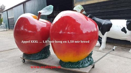 Enorme Peer  Appel   Zakfriet   Aardbei  Softijs  Bollenijs, Tuin en Terras, Tuinbeelden, Nieuw, Overige typen, Kunststof, Ophalen
