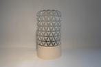 Vintage Plafond Lamp Wit Bakeliet, Ophalen, Zo goed als nieuw, Glas, Vintage Design