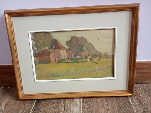 Léon Pringels - wedstrijdtest (schilderij), Antiek en Kunst, Kunst | Overige Kunst, Ophalen