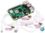 Raspberry pi 4B 8Go, Raspberry pi, Zo goed als nieuw, Intern