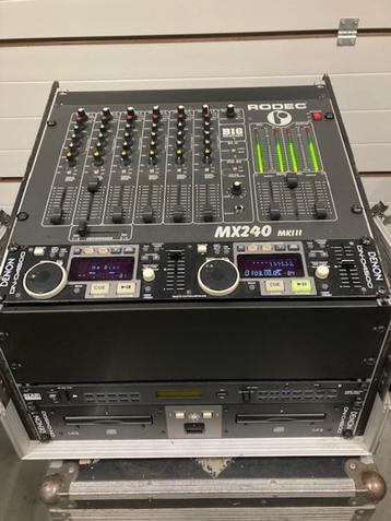 RODEC MX240 MKIII + DENON D4500 + UBR-180BT beschikbaar voor biedingen