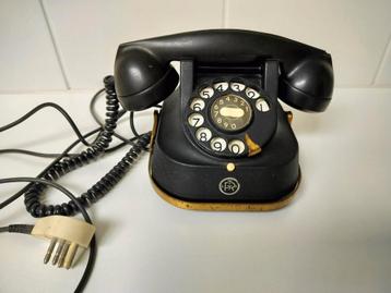Oude telefoon van jaren 50