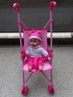 Jouet poussette + bébé, Enfants & Bébés, Enlèvement, Utilisé, Autres types