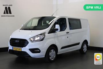 Ford Transit Custom 2.0 TDCI Dubbele Cabine EURO 6 - Airco - beschikbaar voor biedingen