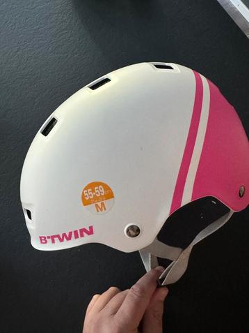 Btwin Fietshelm mt M, Enlèvement ou Envoi, M, Comme neuf, Decathlon Btwin
