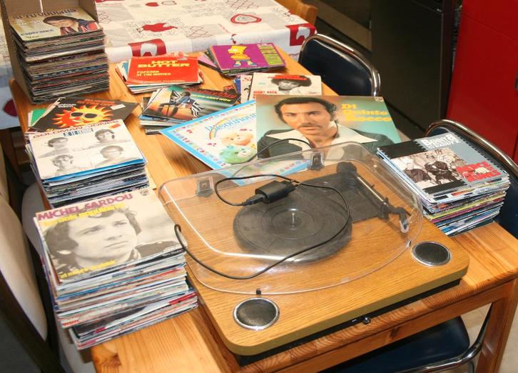 Vinyles Platine Ion Max LP Prêt à faire vibrer votre salon, Audio, Tv en Foto, Platenspelers, Gebruikt, Platenspeler, Ophalen