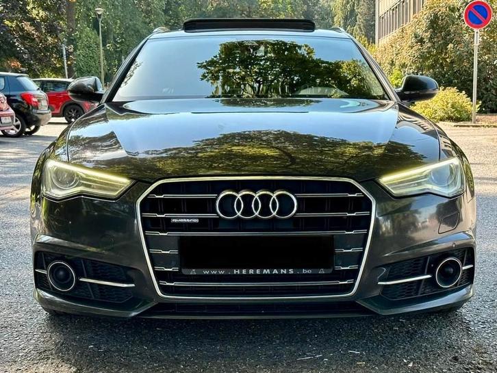Audi A6 C7 3.0L V6 Biturbo 320 ch – 2016 –euro6b- Full Optio, Auto's, Audi, Quattro, Alarm, Android Auto, Apple Carplay, Bluetooth