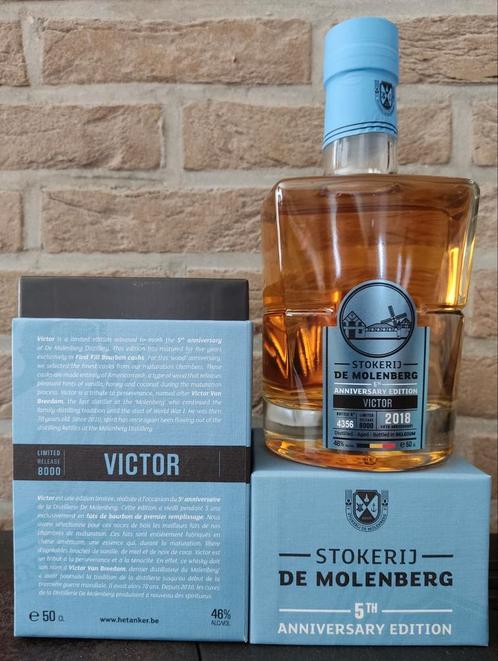 Gouden Carolus whisky Victor 2018, Collections, Vins, Neuf, Autres types, Pleine, Enlèvement