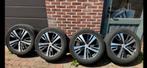 Peugeot 3008 en 5008 orgineele 18 inc alu velgen met banden, Auto-onderdelen, Banden en Velgen, Ophalen, 18 inch, Gebruikt, Banden en Velgen