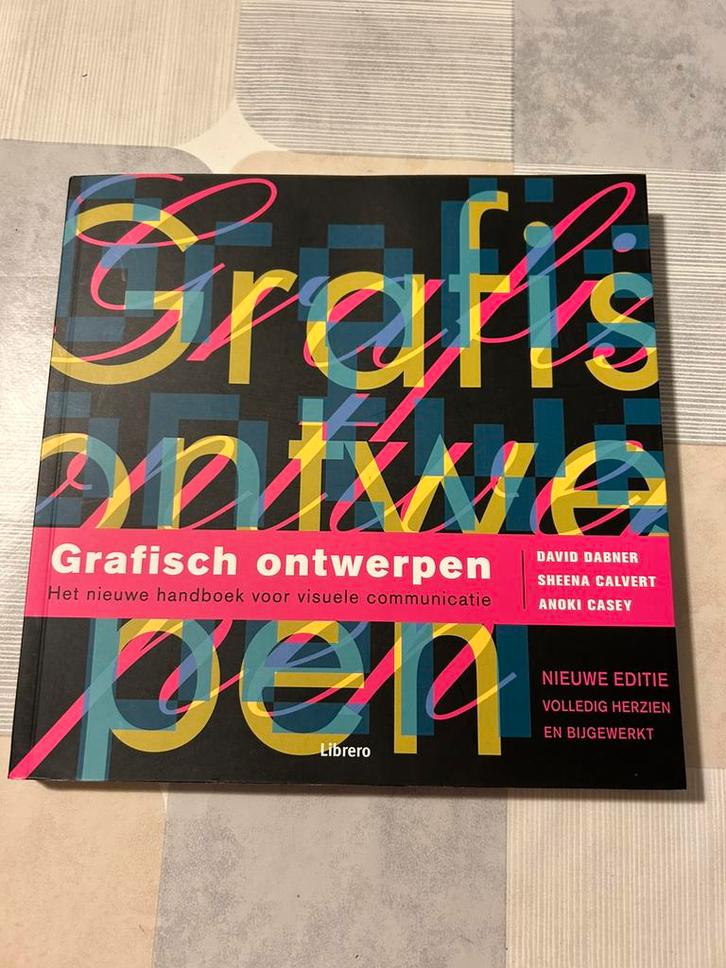 Boek Grafisch ontwerpen, Boeken, Kunst en Cultuur | Fotografie en Design, Gelezen, Fotografie algemeen, Ophalen of Verzenden