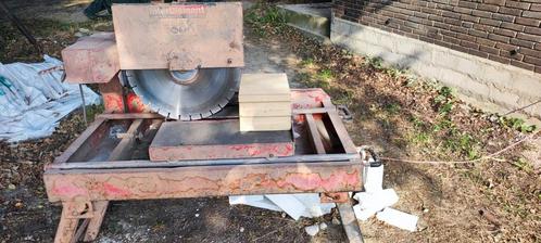 Diamantzaag, Steenzaag tafel, slijptafel,, Doe-het-zelf en Bouw, Gereedschap | Slijpmachines, Gebruikt, Ophalen
