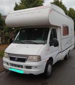 Mobilhome Fiat Ducato, Caravans en Kamperen, Diesel, Particulier, 6 tot 7 meter, Half-integraal