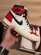 Jordan 1 retro white university, Comme neuf, Enlèvement, Blanc, Baskets