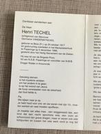 Soldaat Brigade Piron WOII H.Techel +Poperinge 1996, Envoi, Image pieuse