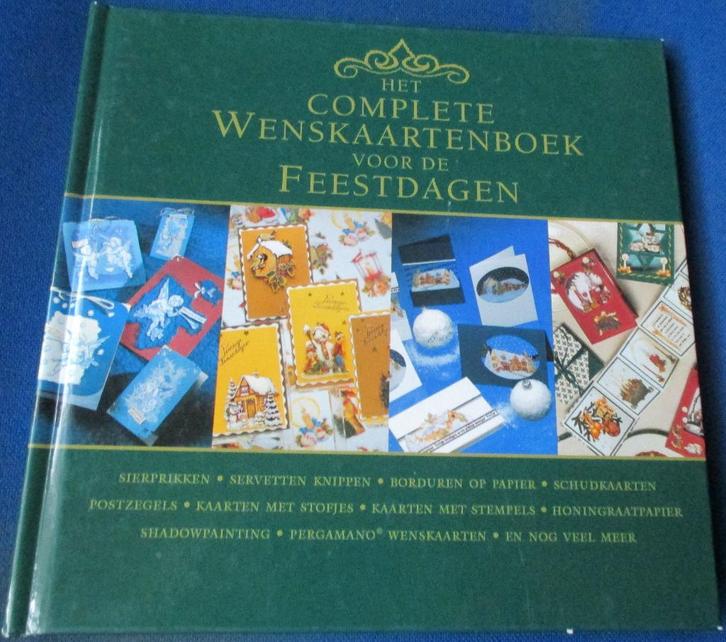 Wenskaarten boek in prima staat, boordevol foto's, Hobby en Vrije tijd, Kaarten | Zelf maken, Zo goed als nieuw, Overige typen