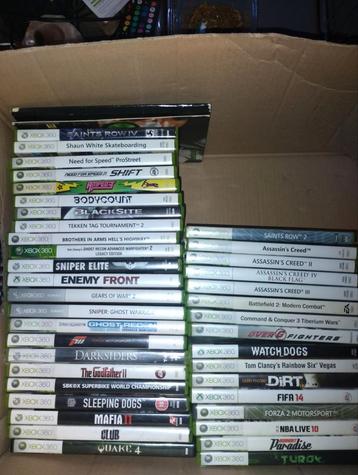 Xbox 360  39 games 160 euro dus mooi meegenomen voor 39 gam beschikbaar voor biedingen