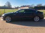 Audi A5 S-line  sportback Business Edition 35TFSI 2023, Auto's, 4 deurs, 1984 cc, Zwart, Leder