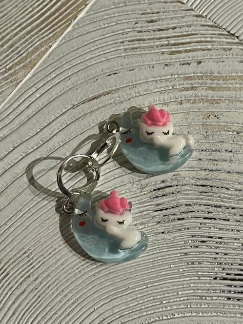 Oorbellen setje maantjes, Handtassen en Accessoires, Kindersieraden, Nieuw, Oorbellen, Ophalen of Verzenden