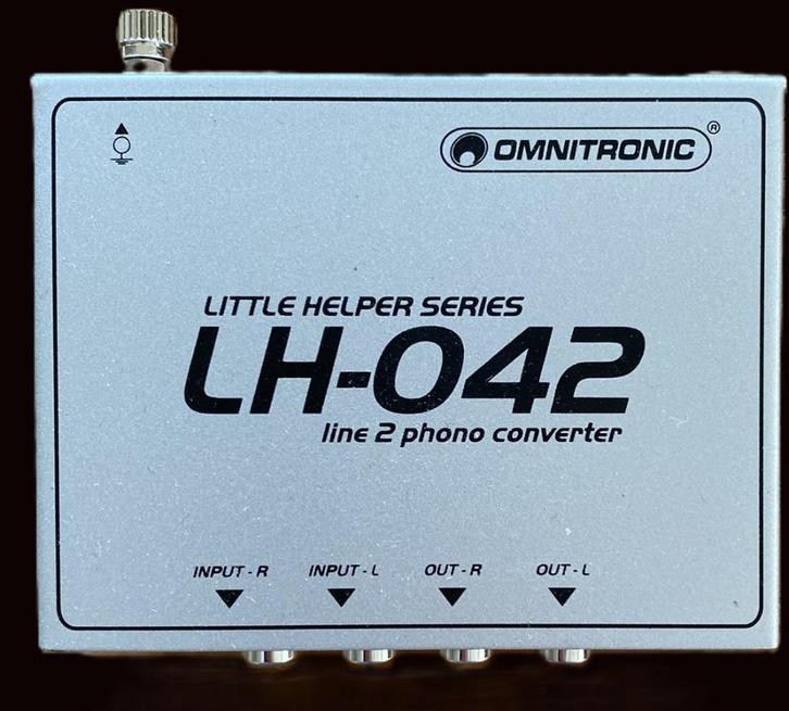 OMNITRONIC LH-042 Line/Phono Converter, Audio, Tv en Foto, Converters, Nieuw, Ophalen of Verzenden
