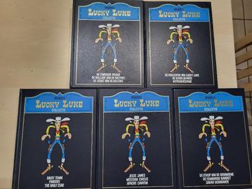 5 x Lucky Luke Lekturama collectie 