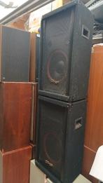 PA luidspreker setje 2 keuzes, Audio, Tv en Foto, Luidsprekerboxen, Refurbished, 120 watt of meer, Front, Rear of Stereo speakers