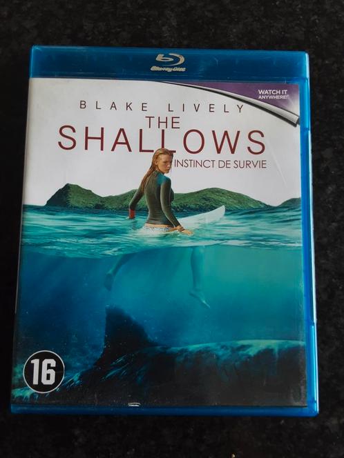 The Shallows blu ray Blake Lively NL FR, Cd's en Dvd's, Blu-ray, Zo goed als nieuw, Thrillers en Misdaad, Ophalen of Verzenden