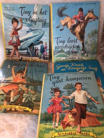5 oude Tiny boeken. Rinkelbel reeks. Jaren 60., Enlèvement ou Envoi