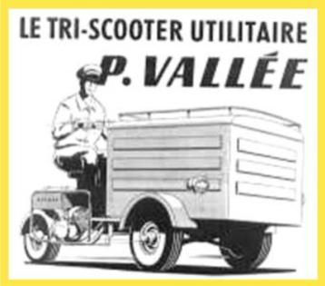P Vallée triporteur /scooter