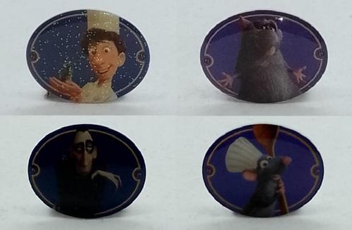 Disney Pins - Ratatouille - 2010 - Carrefour - New Generatio, Collections, Broches, Pins & Badges, Utilisé, Insigne ou Pin's, Autres sujets/thèmes