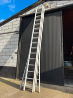 Petry RZV 3x16 alu ladder 9,75m (professioneel), Doe-het-zelf en Bouw, Gebruikt, Verzenden, Ladder, Opvouwbaar of Inschuifbaar