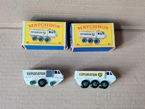Lot van 2 MatchBox n61 Exploration BP, Hobby en Vrije tijd, Modelauto's | 1:87, Gebruikt, Bus of Vrachtwagen, Matchbox, Ophalen of Verzenden