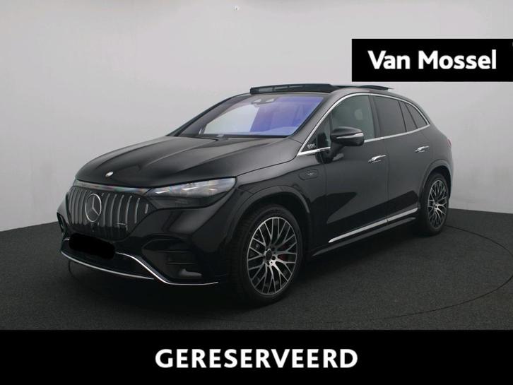 Mercedes-Benz EQE SUV 43 AMG 4MATIC + LEDER + HYPERSCREEN +, Auto's, Mercedes-Benz, Bedrijf, Te koop, EQE, 360° camera, 4x4, Alarm