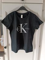 Tee-shirt avec inscriptions Calvin Klein, Enlèvement ou Envoi, Noir