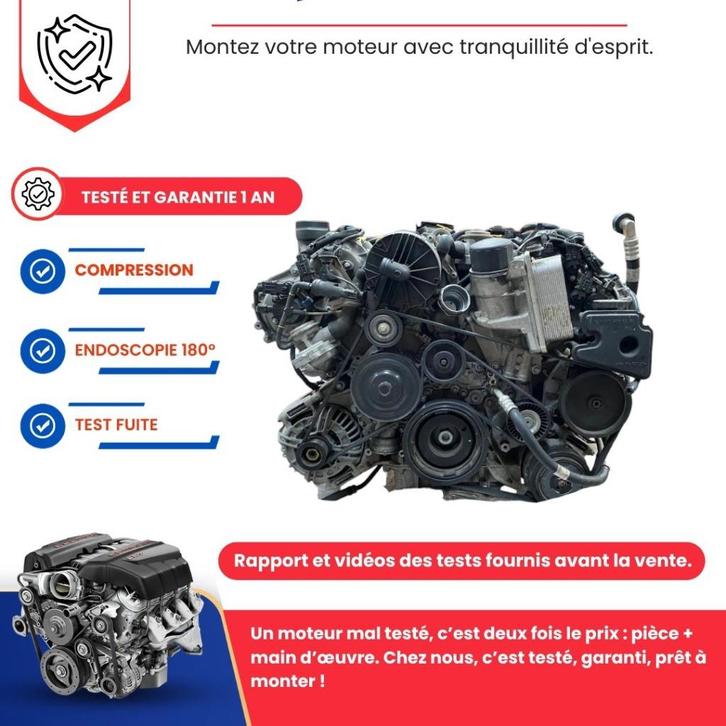 Mercedes cls klasse w219 350 3.5 v6-motor, Auto-onderdelen, Motor en Toebehoren, Mercedes-Benz, Nieuw, Ophalen of Verzenden