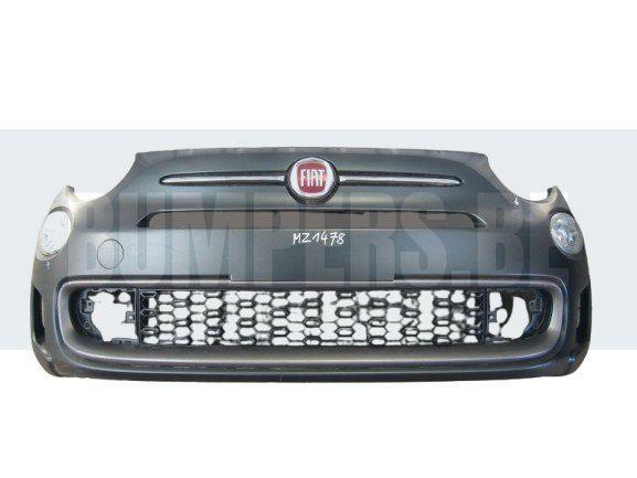 Bumper	FIAT 500 S SPORT Facelift 16-  Voorbumper MZ1478, Auto-onderdelen, Carrosserie, Bumper, Voor, Gebruikt, 6 maanden garantie