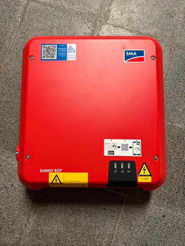 SMA Sunnyboy 5kw, Doe-het-zelf en Bouw, Zonnepanelen en Toebehoren, Zo goed als nieuw, Ophalen