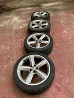 bridgestonebanden + velgen voor audi, Ophalen, 18 inch, Banden en Velgen, Winterbanden